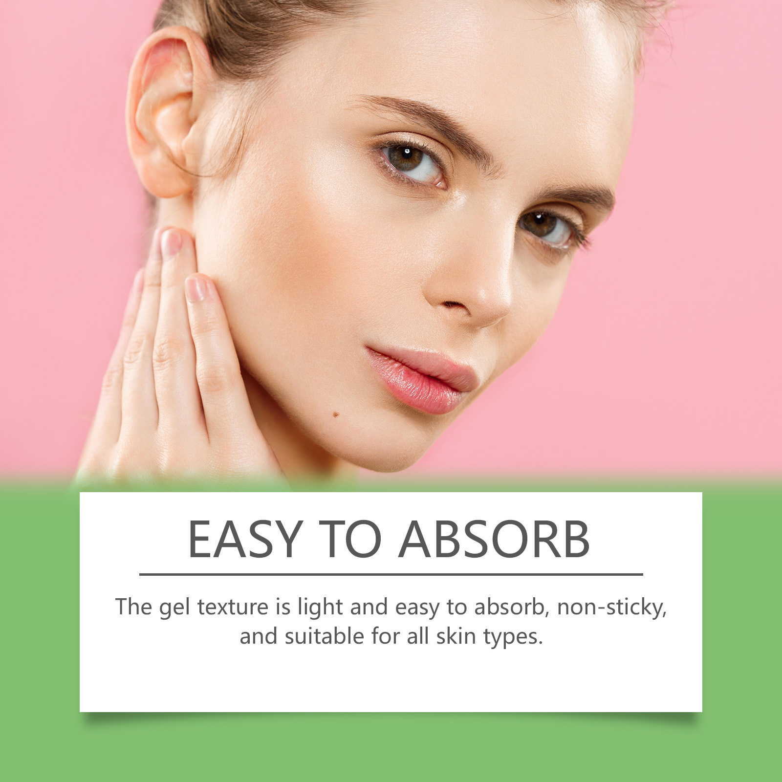 After Sun Exposure, Skin Care Is Dry, Moisturizing, Refreshing And Facial Aloe Vera Gel - Image 3