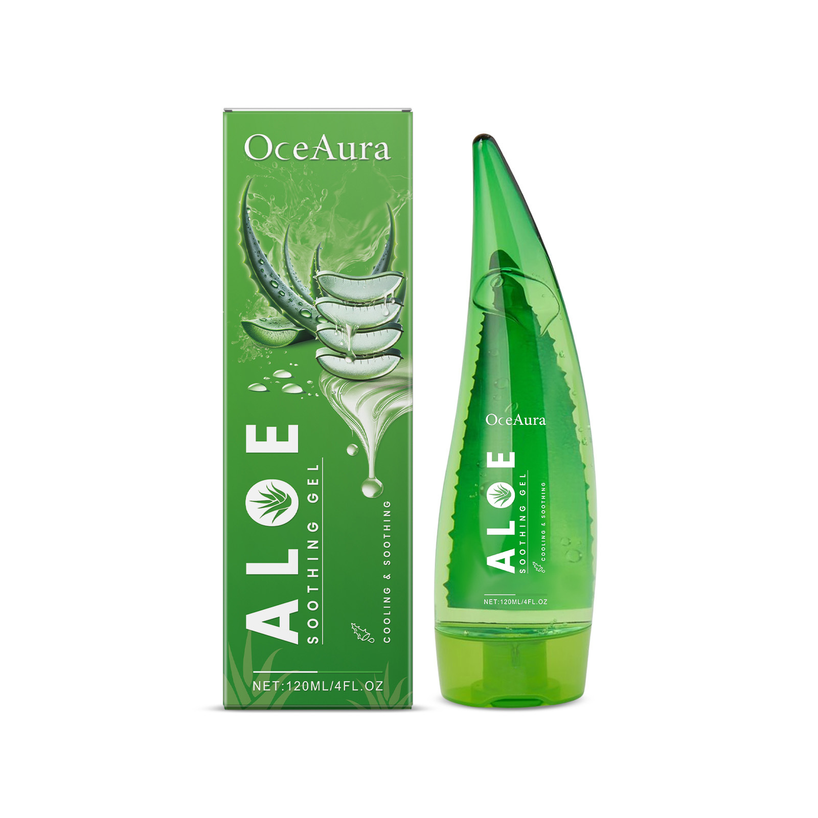 After Sun Exposure, Skin Care Is Dry, Moisturizing, Refreshing And Facial Aloe Vera Gel - Image 5