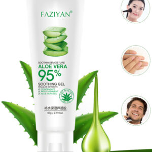 Aloe Vera Face Cream, Soothing Gel, Skin Care, Acne Remove, After Sun Day Moisturizing Lotion, Skin Repair, 60G