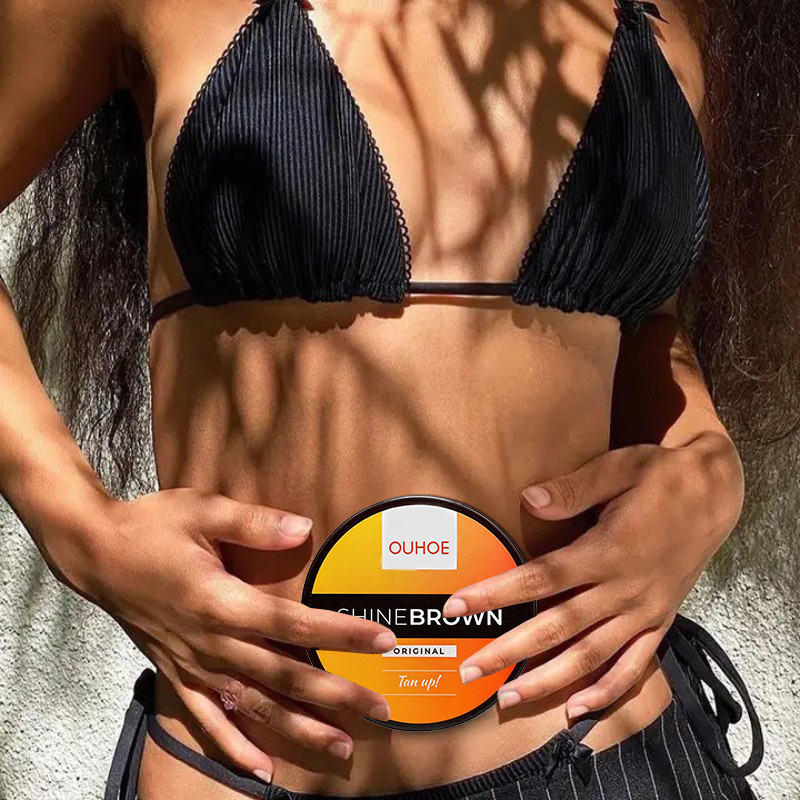 Intensive Tanning Luxe Gel Body Tanning Cream After Sun Repair Combination Aloe Vera Gel Wheat Complexion Beach Bronzer Summer Gadgets - Image 5