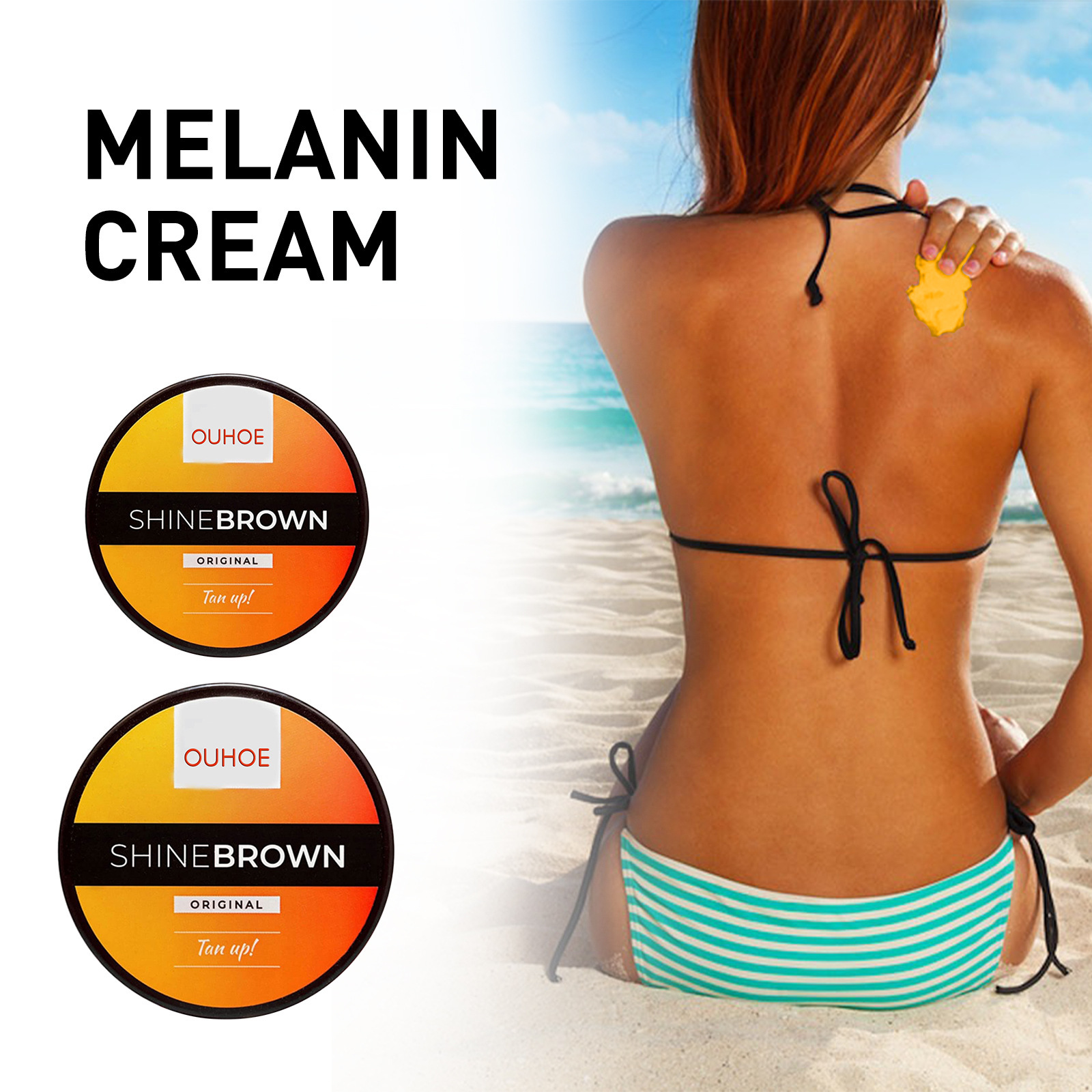 Intensive Tanning Luxe Gel Body Tanning Cream After Sun Repair Combination Aloe Vera Gel Wheat Complexion Beach Bronzer Summer Gadgets - Image 7