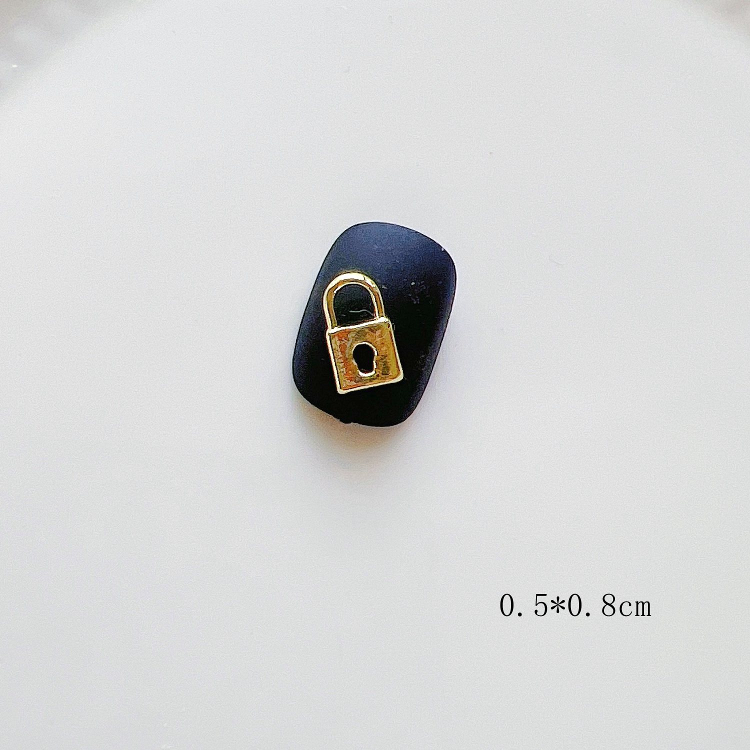 New Key Lock Bowknot Nail Art Decorations - Image 3