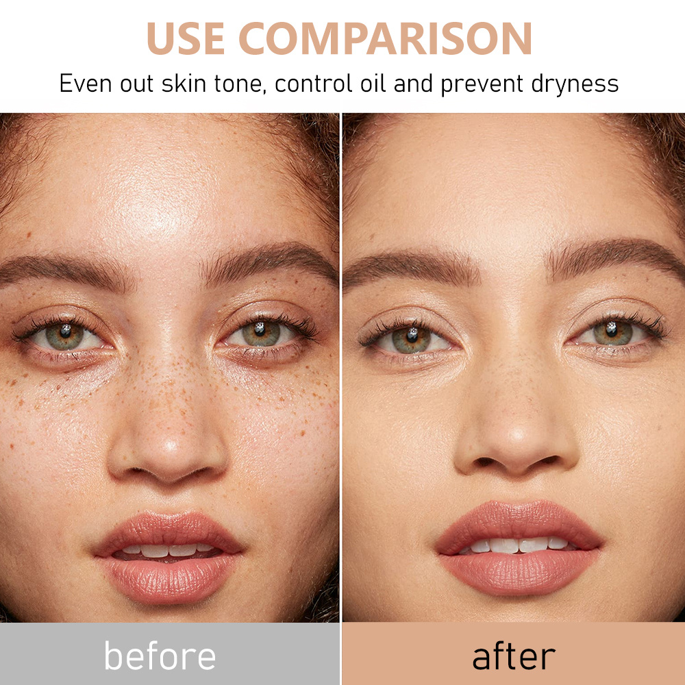 Hydrating Lightweight BB Cream, Long-wear Natural Fit Tinted Makeup Base, Non-cast White Sun Protection Primer, 30g - Image 6