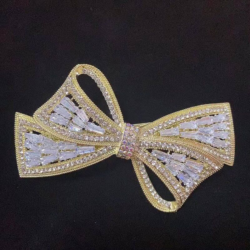 Large Hairpin Bow Light Luxury Headwear - Image 2