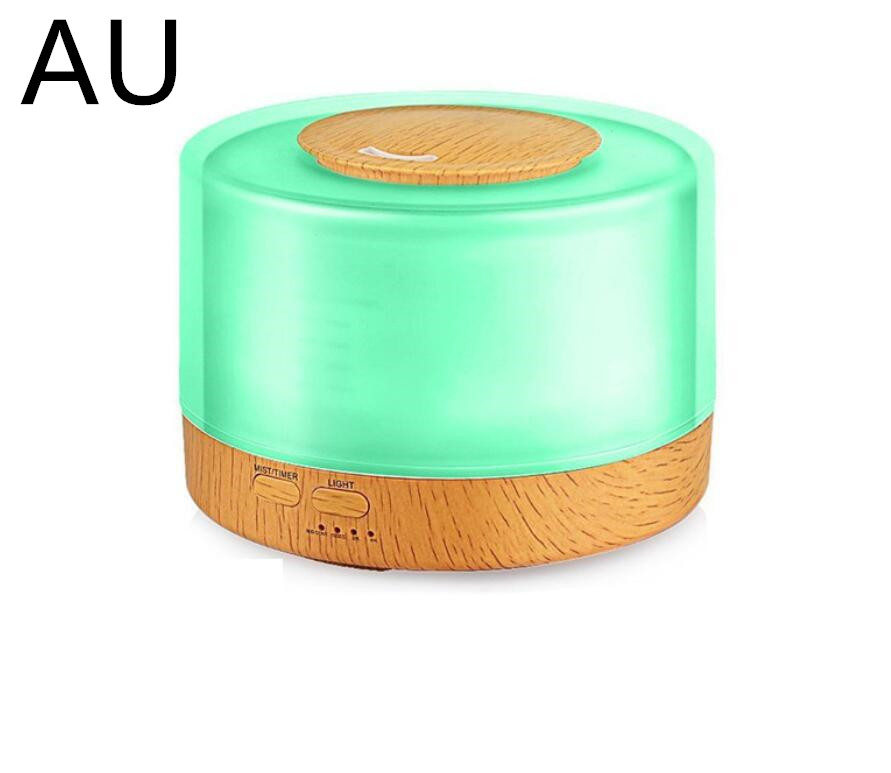 Large Capacity Remote Control Wood Grain Aroma Diffuser - Image 3