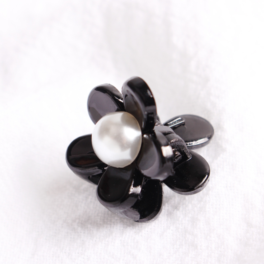 Korean Version Of Rhinestone Black Elegant Hair Scratch
