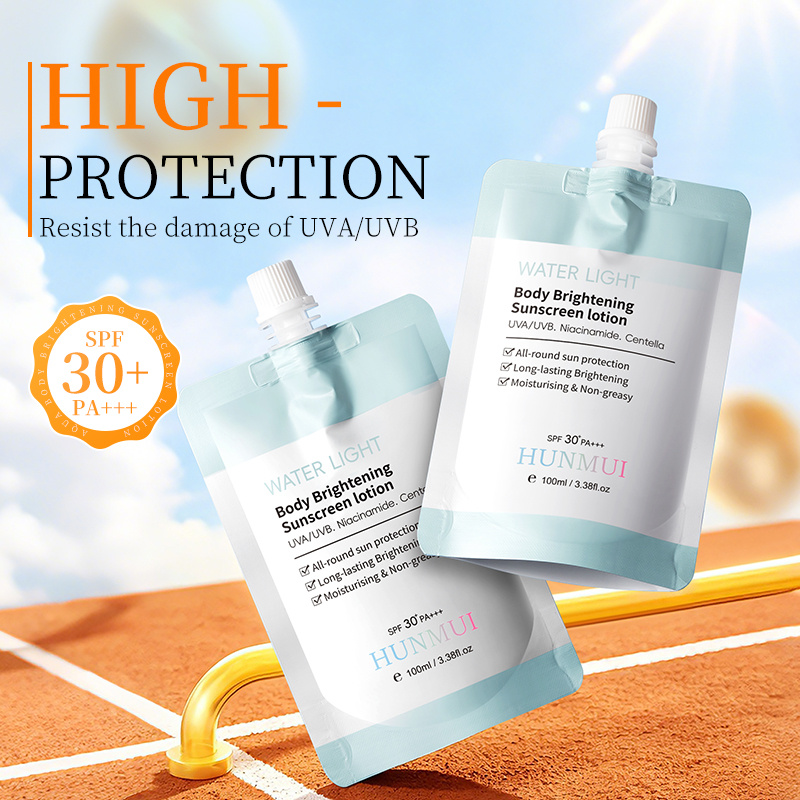 HUNMUI Aqua Body Brightening Sunscreen Lotion 1 00ml - Image 6