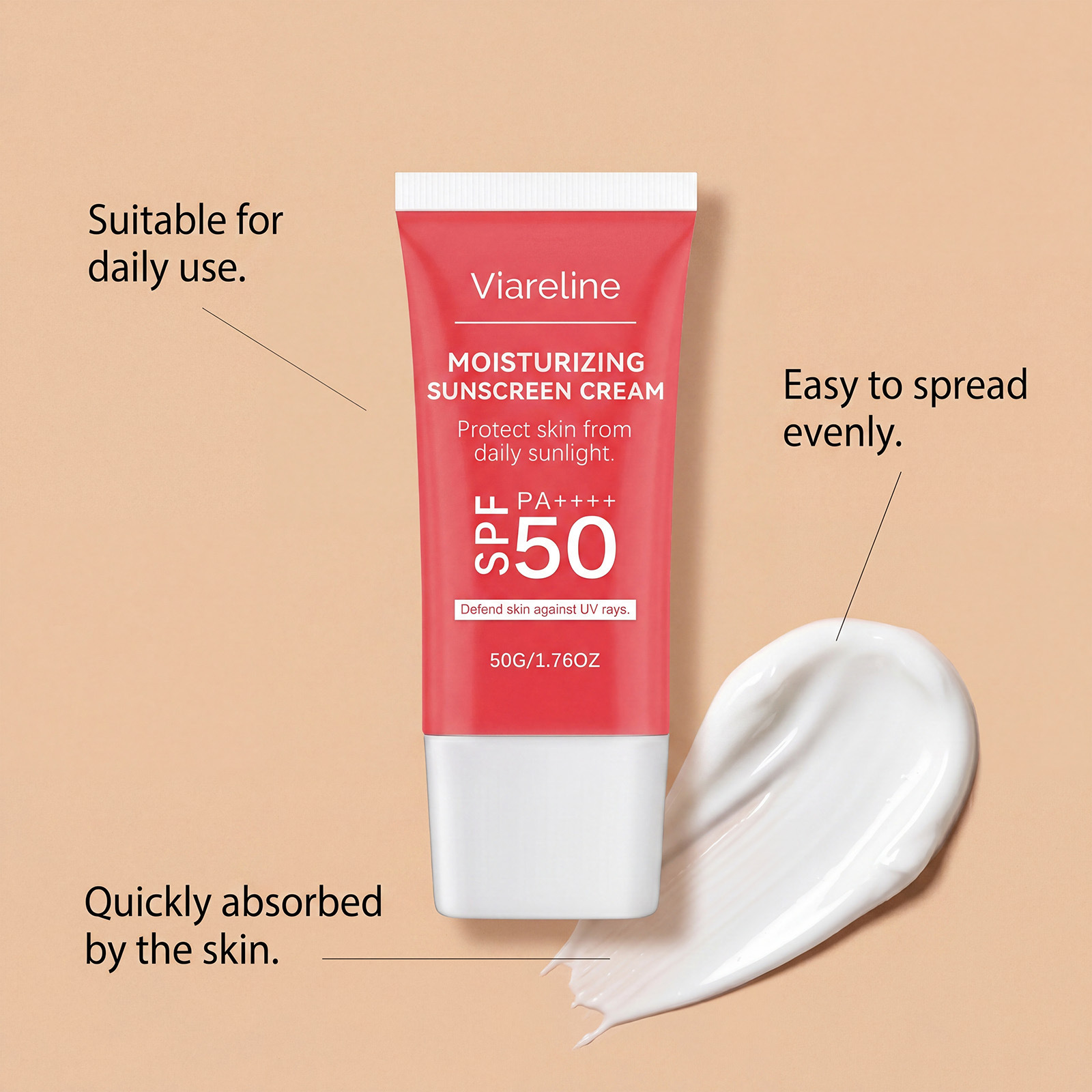 Moisturizing Sunscreen Cream - Image 2