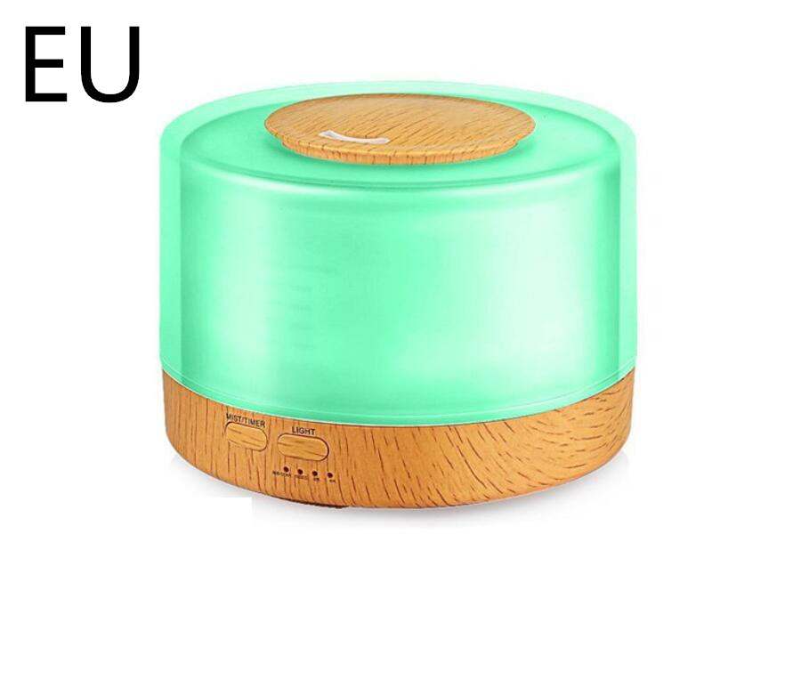 Large Capacity Remote Control Wood Grain Aroma Diffuser - Image 4