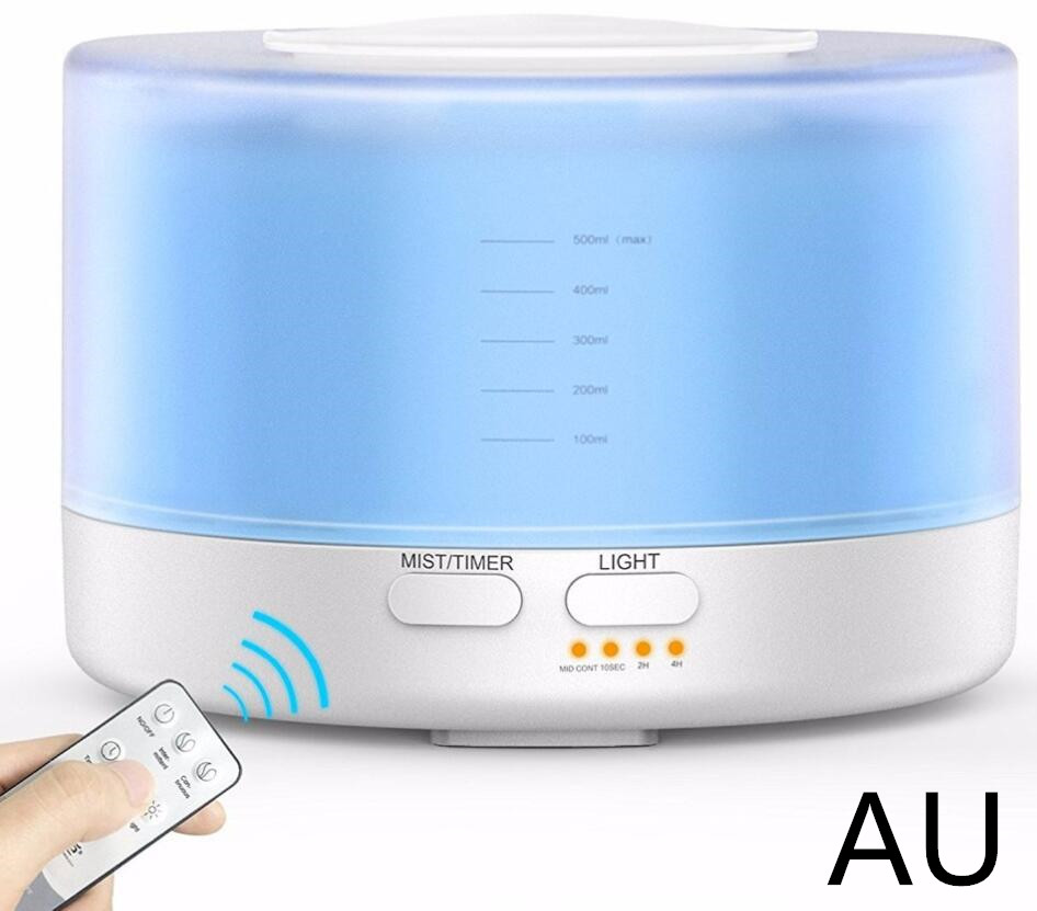 Large Capacity Remote Control Wood Grain Aroma Diffuser - Image 6