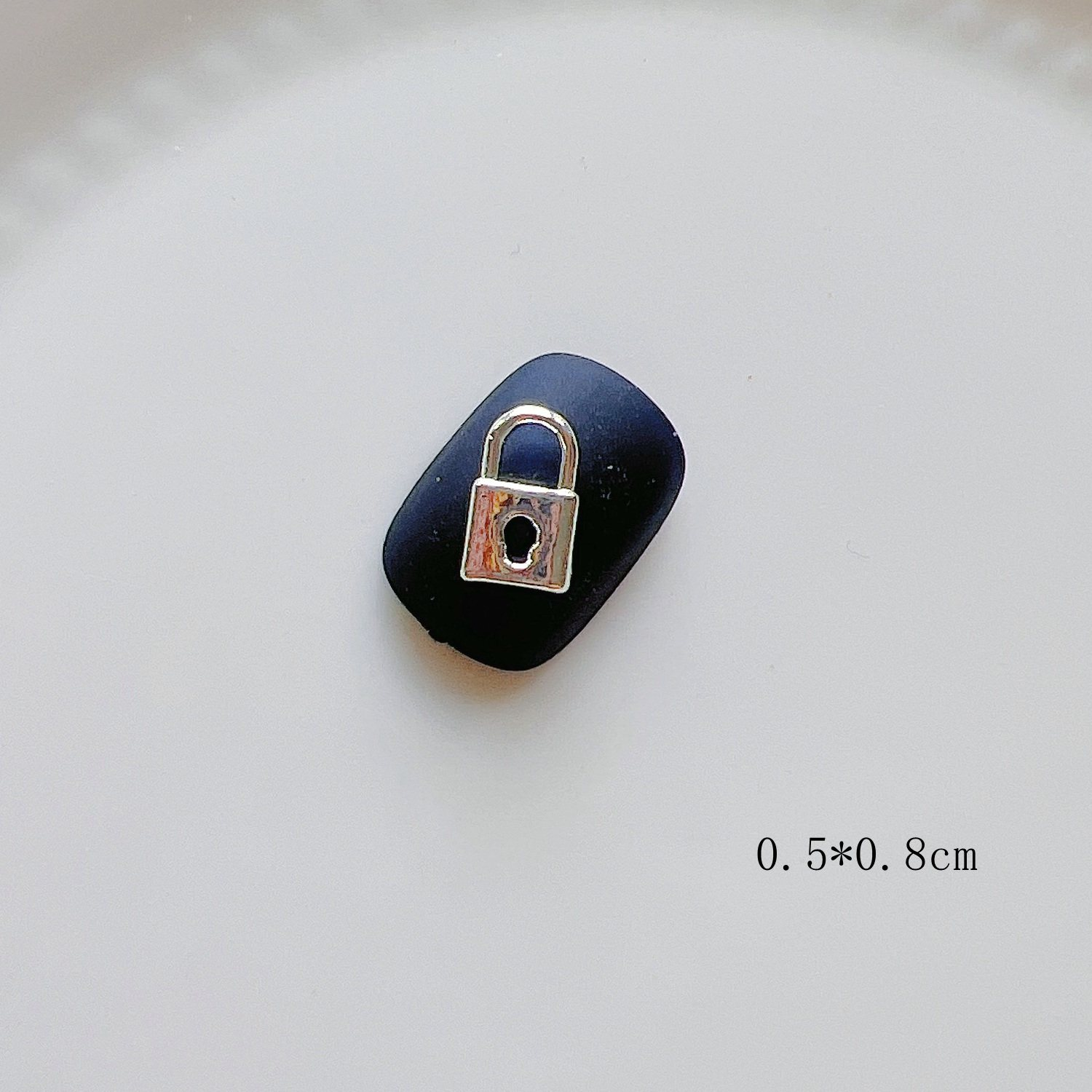 New Key Lock Bowknot Nail Art Decorations - Image 4