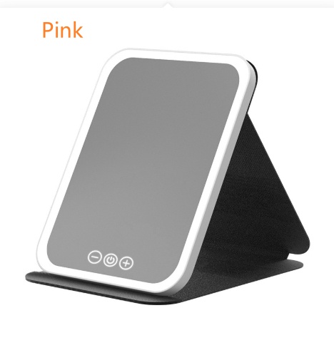 Portable Foldable LED Makeup Mirror With Built-in Lights - Image 3