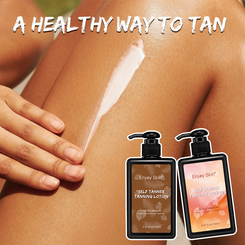 Sun Tanning Black Lotion Wheat Skin Color Oil