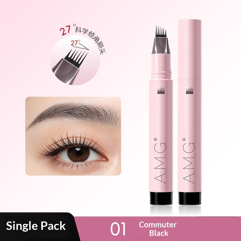 Natural Hair-Flow Six-Bundle Multi-Use Eyebrow Pencil