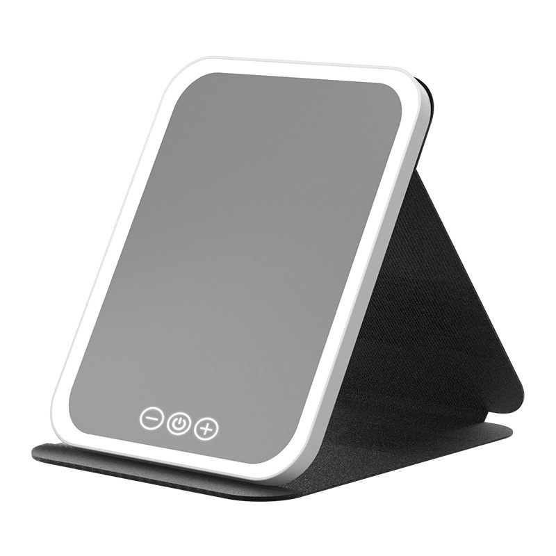 Portable Foldable LED Makeup Mirror With Built-in Lights - Image 2