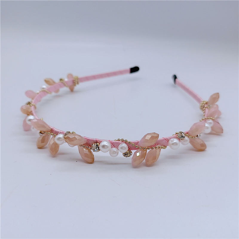Super Fairy Hairpin Headband Head Buckle Crystal Rhinestone Simple Headdress - Image 3