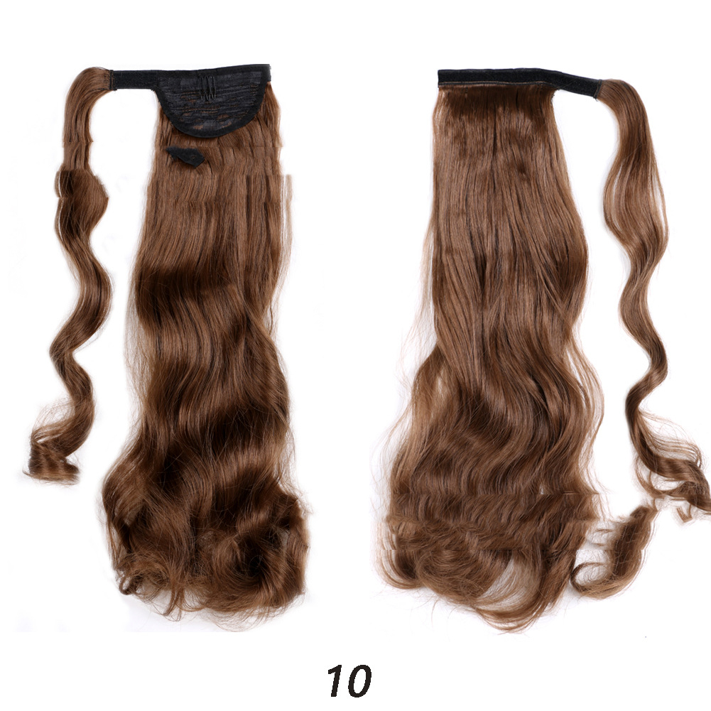 Dynamic Velcro Ponytail Chemical Fiber Wig - Image 8