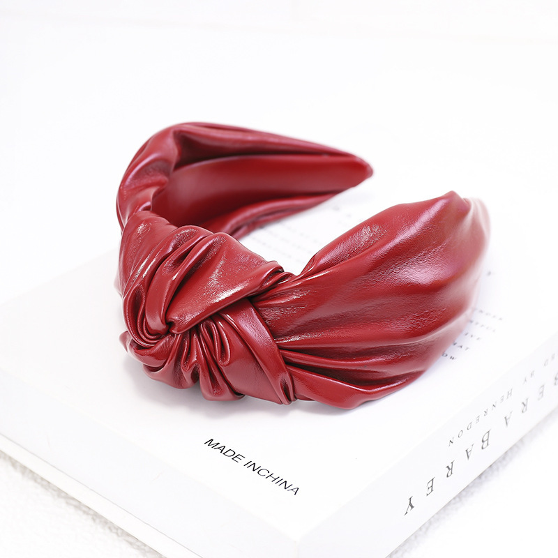 Women's Fashion Style Middle Knot Headband - Image 5