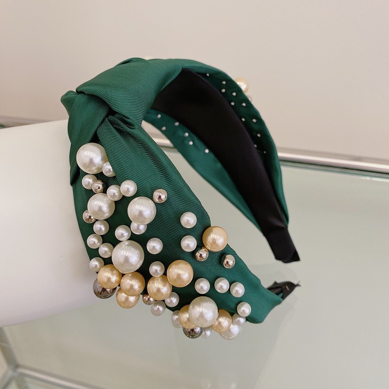 Trendy candy-colored bud knot hair band - Image 2