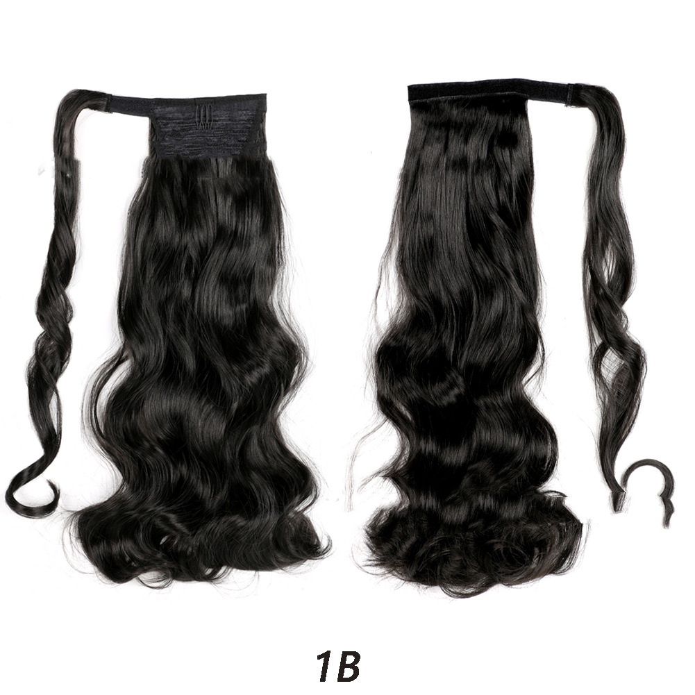 Dynamic Velcro Ponytail Chemical Fiber Wig - Image 11