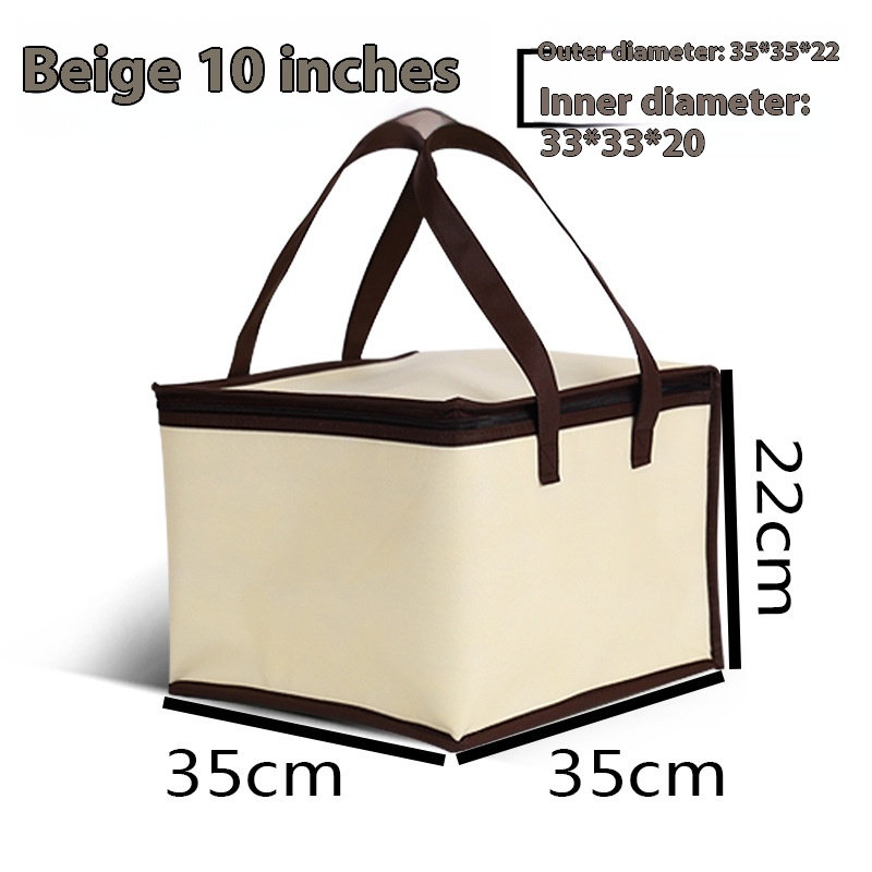 6-inch 8-inch 10-inch 12-inch Heightened Aluminum Foil Cake Insulation Bag Seafood Steak Takeaway Insulated Bag - Image 3