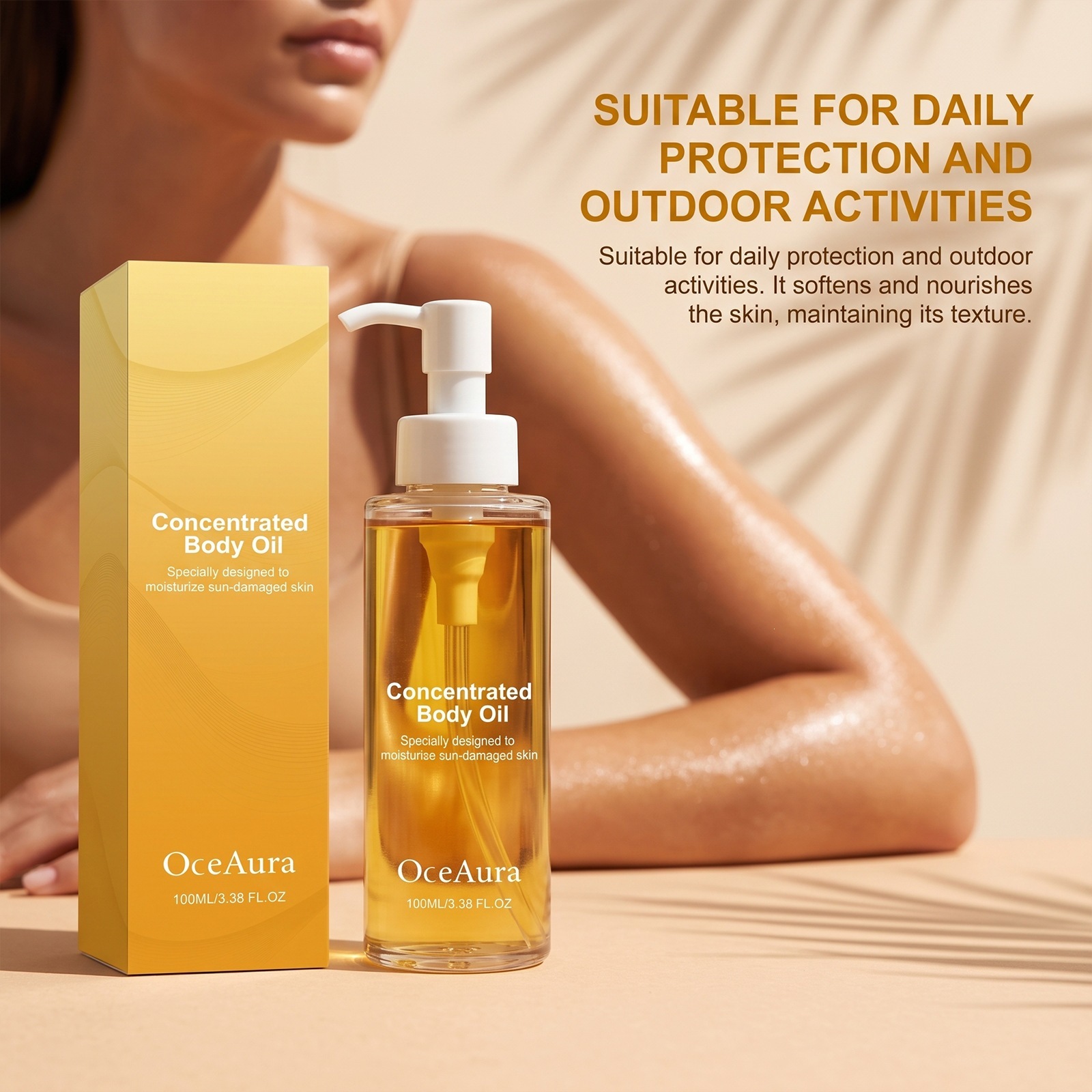 Sunscreen Body Oil