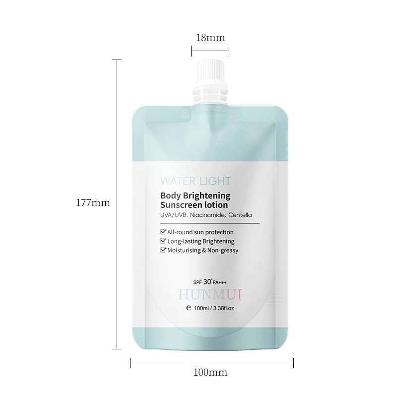 HUNMUI Aqua Body Brightening Sunscreen Lotion 1 00ml - Image 3