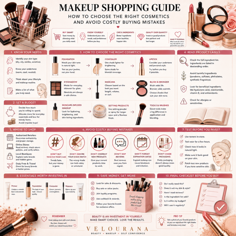 🦋  Makeup Shopping Guide: How to Choose the Right Cosmetics and Avoid Costly Buying Mistakes