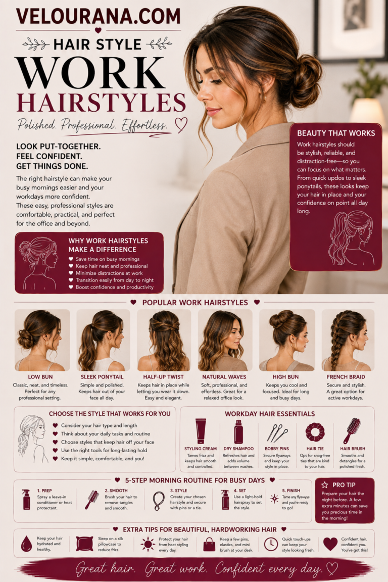 The Quiet Power of a Signature Work Hairstyle: Building a Professional Hair Identity That Feels Distinctly Your Own