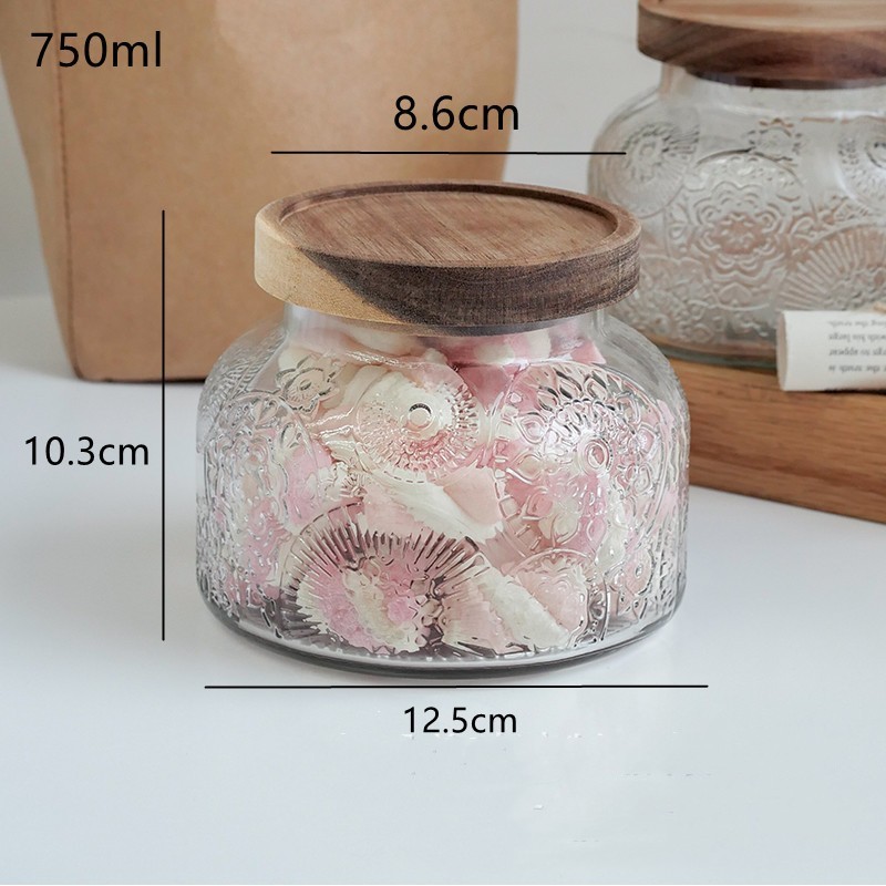 Glass Storage Jar Snack Tea Household Sealed Bottles - Image 6