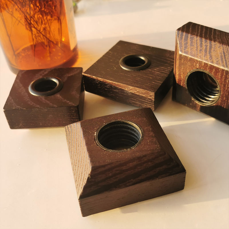 Solid Wood Perfume Cap Fire Extinguisher Bottles Deodorant Fire-free Aromatherapy Replenisher - Image 2