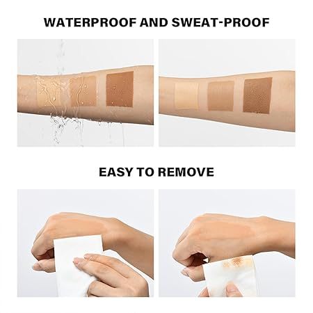 Body Sunscreen Foundation Cream Concealer Foundation Make-up - Image 4