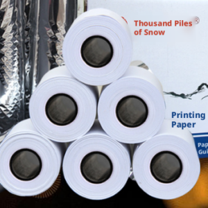 Thermal register paper-paper tube core-80 * 76mm-total length 45m-1 roll