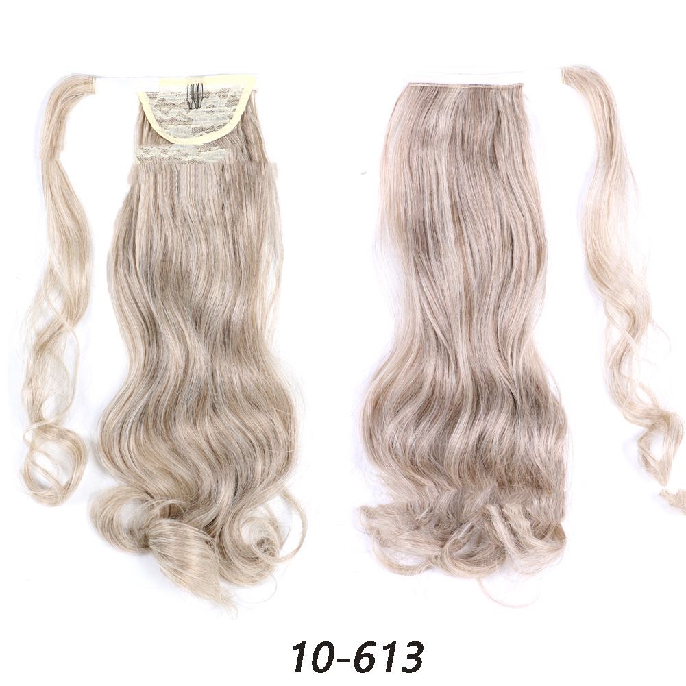Dynamic Velcro Ponytail Chemical Fiber Wig - Image 10