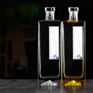 Guanshan Glass Wine Bottle Thick Bottom Fire Extinguisher Bottles
