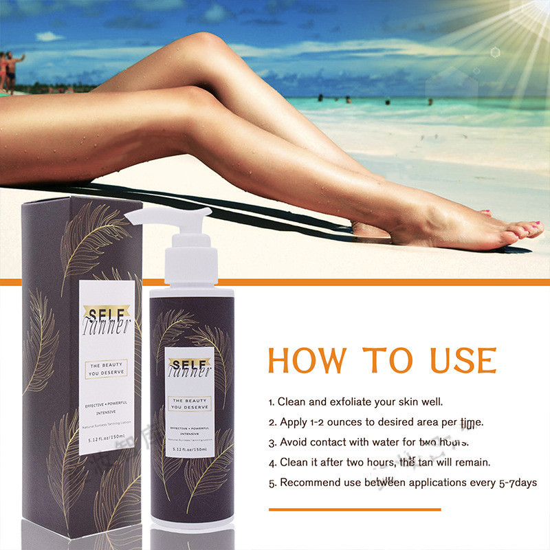 Sun-free Black Lotion Natural Bronze Body Lotion - Image 2