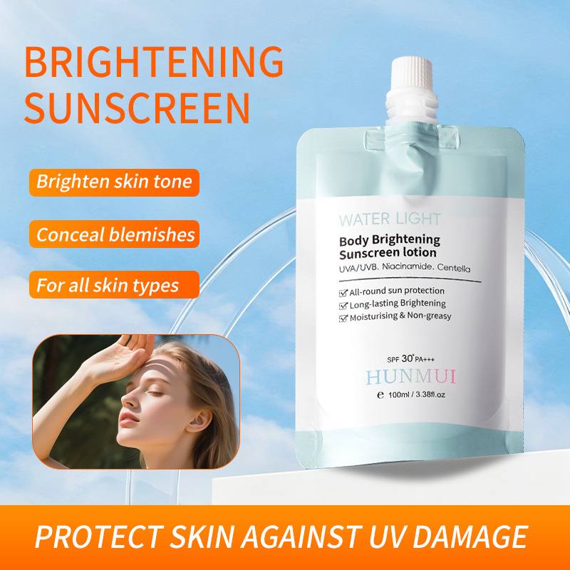 HUNMUI Aqua Body Brightening Sunscreen Lotion 1 00ml - Image 4