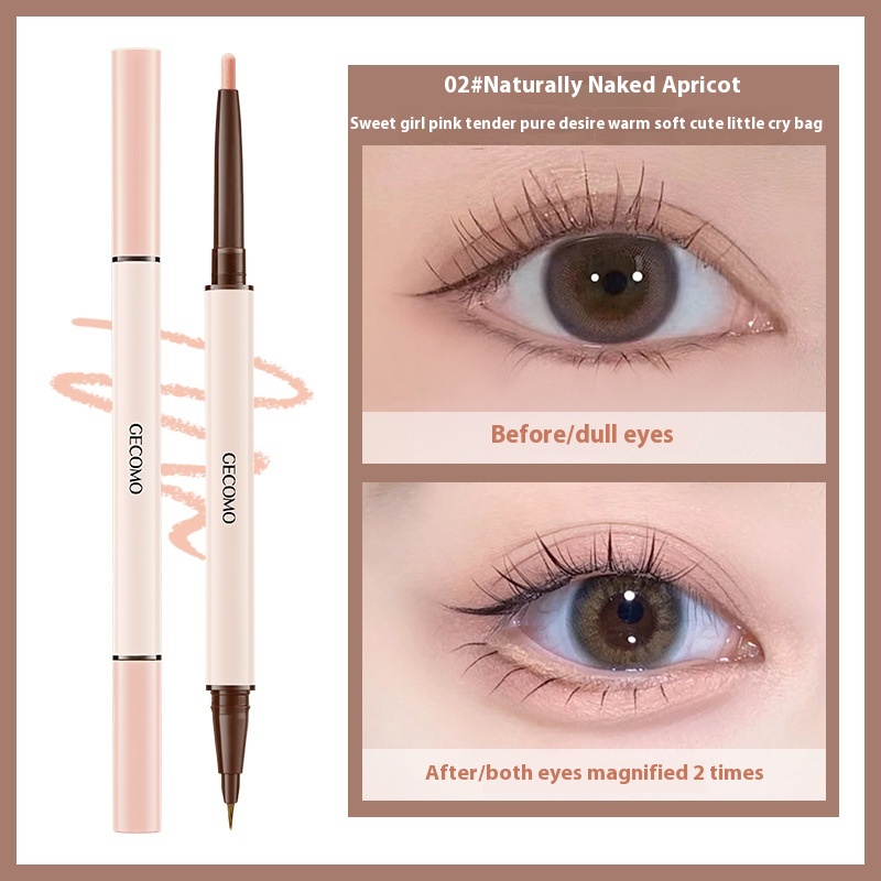 Stereoscopic Star Eyes Double Headed Silkworm Pen - Image 2