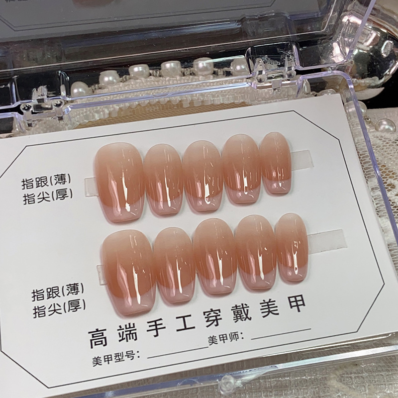 Handmade Wear Armor Gradient French Milk-in-water