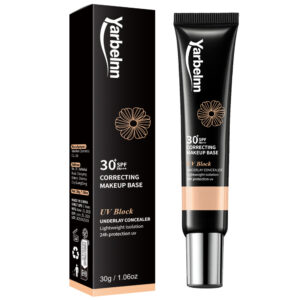 Hydrating Lightweight BB Cream, Long-wear Natural Fit Tinted Makeup Base, Non-cast White Sun Protection Primer, 30g