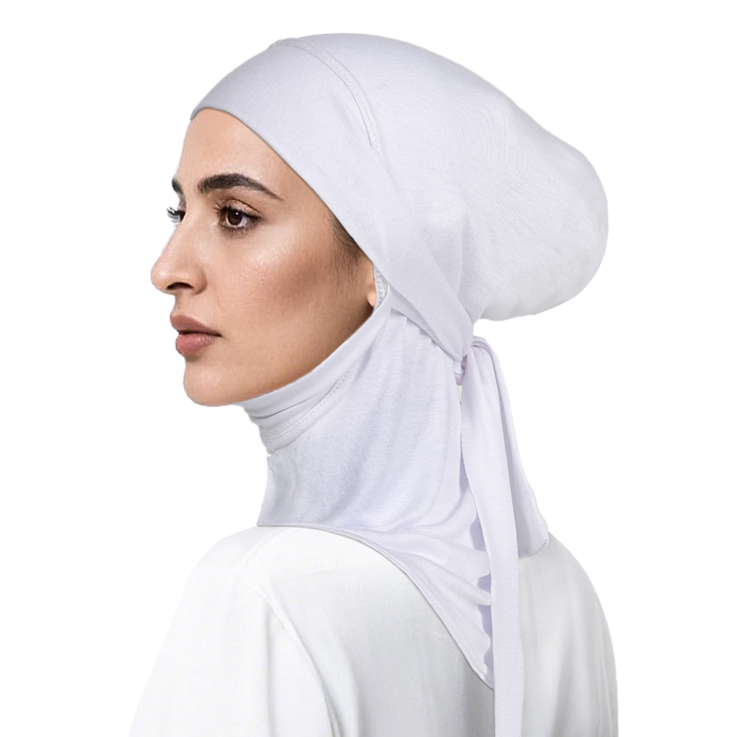 Women's Polyester Hand-embroidered Headscarf - Image 2