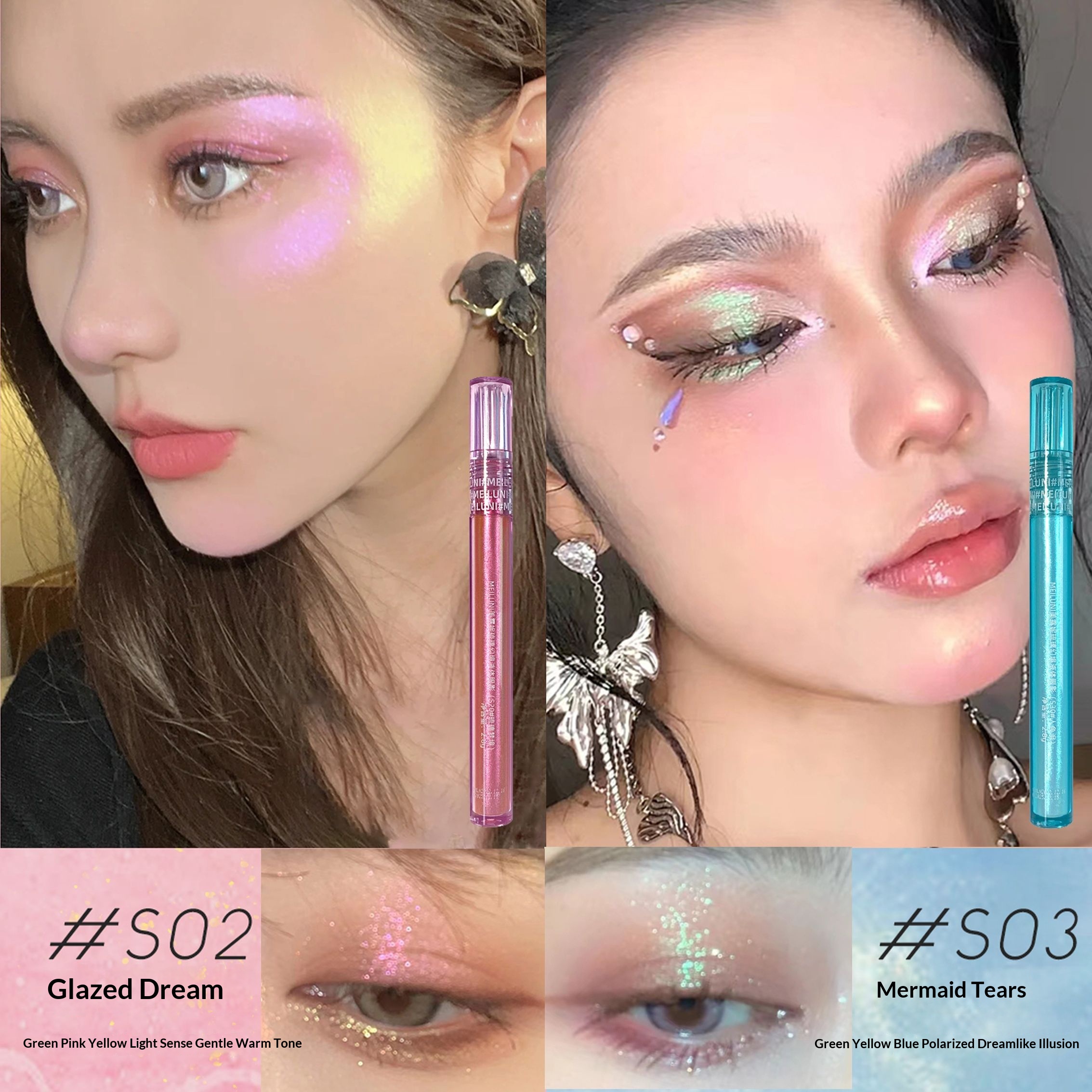 Chameleon Liquid Eyeshadow Shimmering Highlighter - Image 9