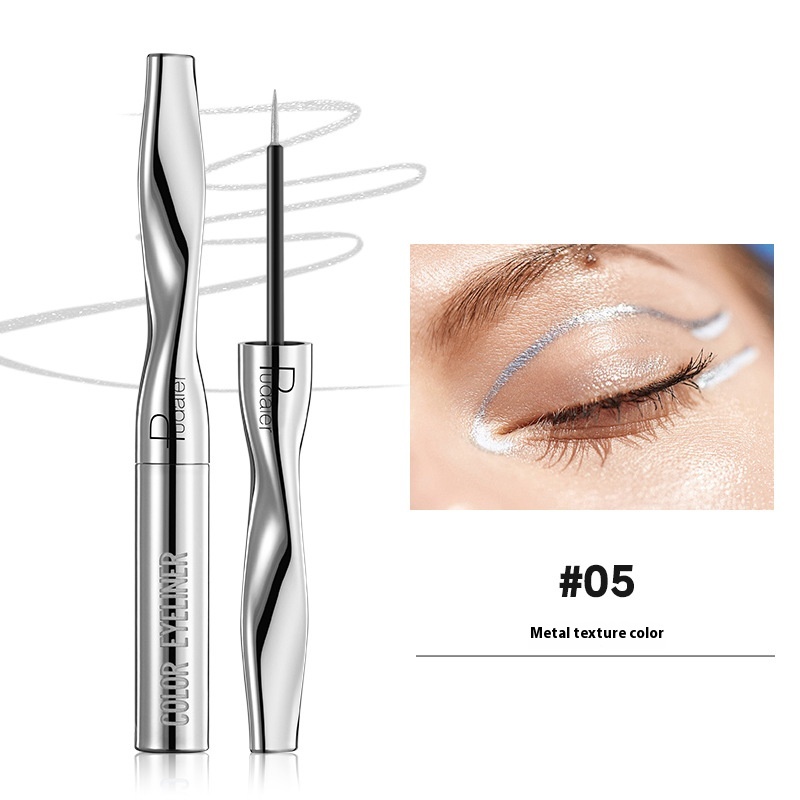 Color Eyeliner Makeup Waterproof Quick-drying Very Fine 24 Colors - Image 5