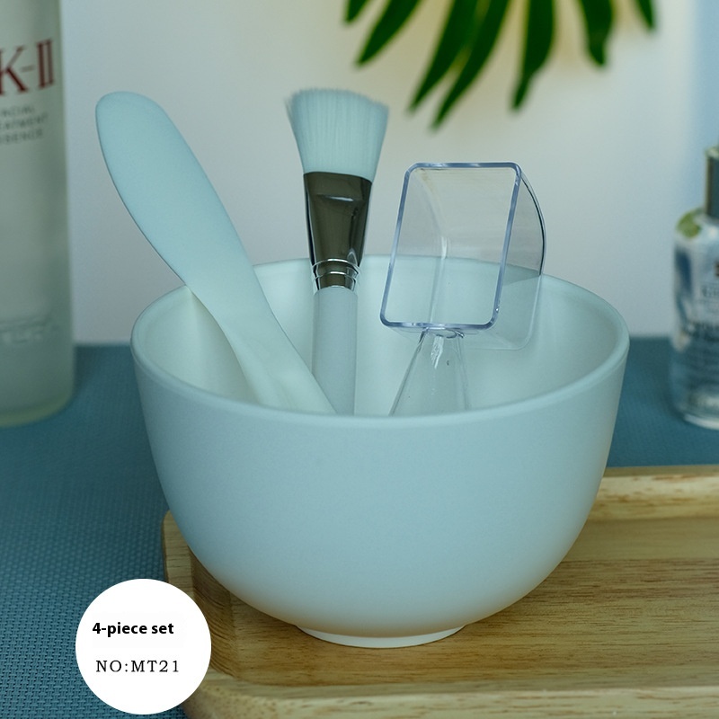 Silicone Mask Bowl And Brush Suit Thick With Scale Face - Image 9