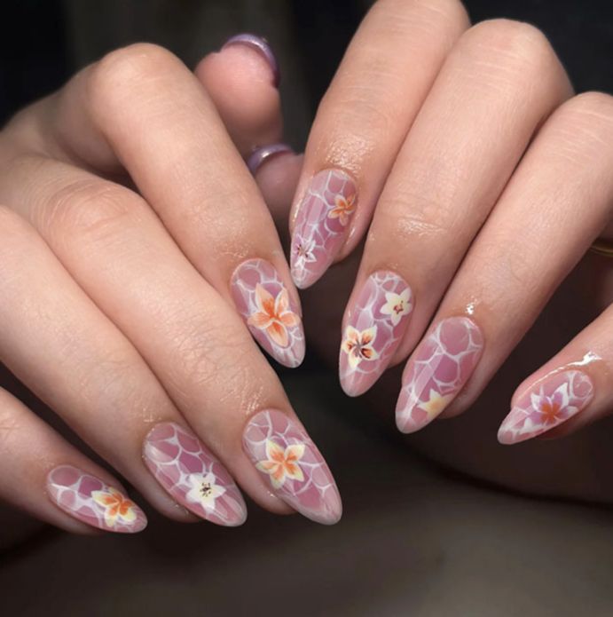 Wear Nail Tip High-grade Purple French Butterfly Black Edge Nail Sticker Nail Stickers - Image 11