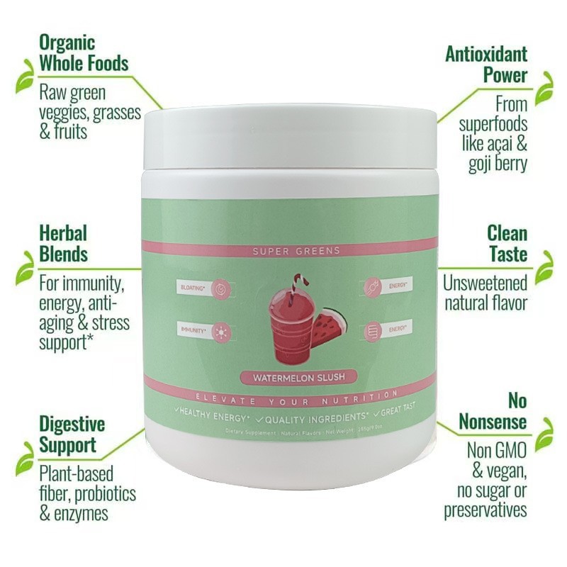 Green Pink Super Fruit And Vegetable Powder