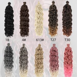 Hawaii Ocean Wave Crochet Hair