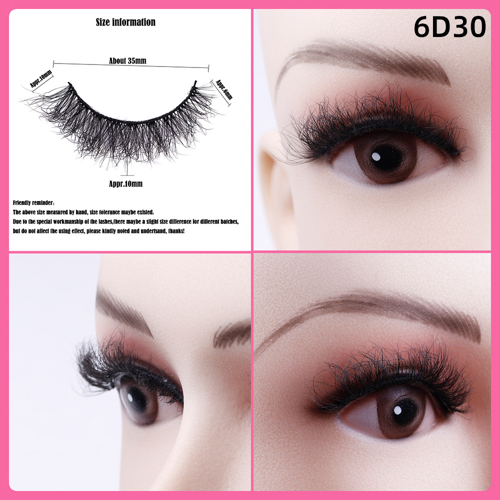 5 Pairs Of Thick False Eyelashes - Image 28