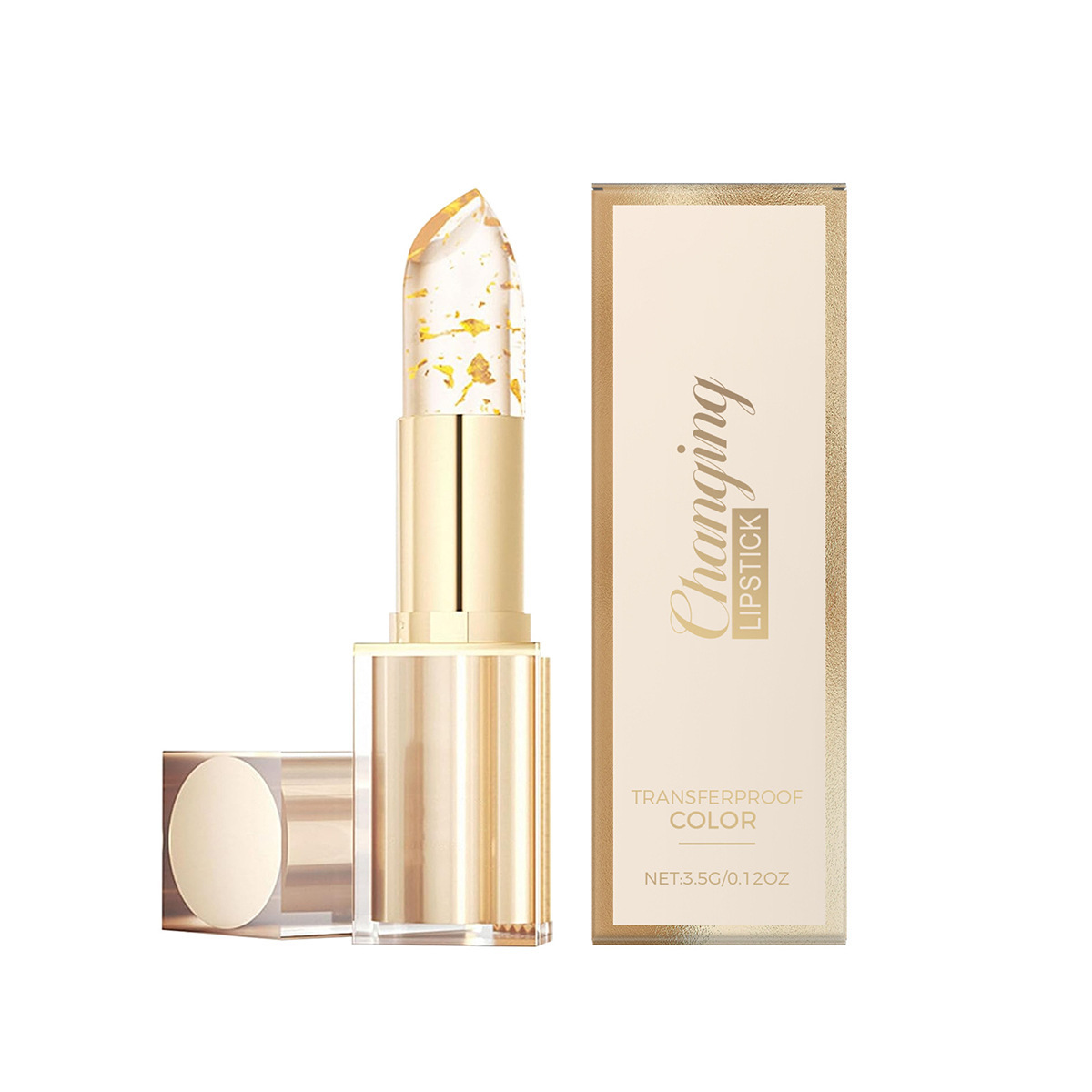 Gilding Transparent Temperature Change Lipstick Carotene
