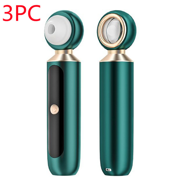 Portable Visual Blackhead Meter Household USB Electric Magnifying Glass Suction Pore Cleaner Blue Light Cleansing To Blackheads - Image 4